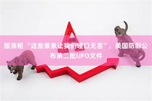 股涨柜 “这些景象让我们哑口无言”,美国防部公布第二批UFO文件